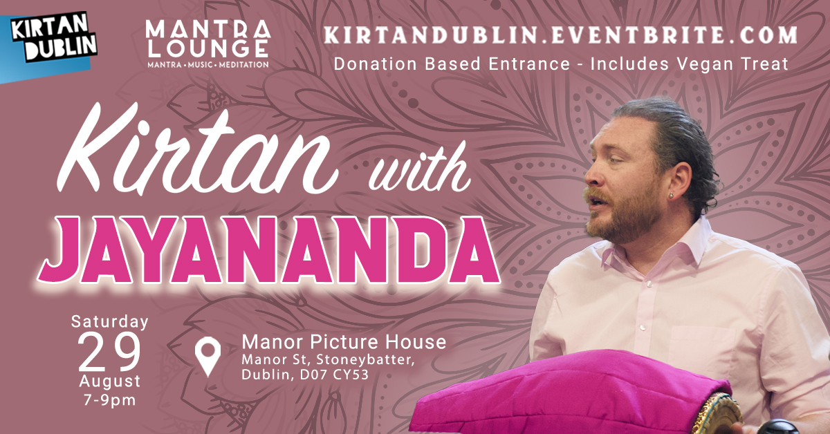 Kirtan with jayananda dublin